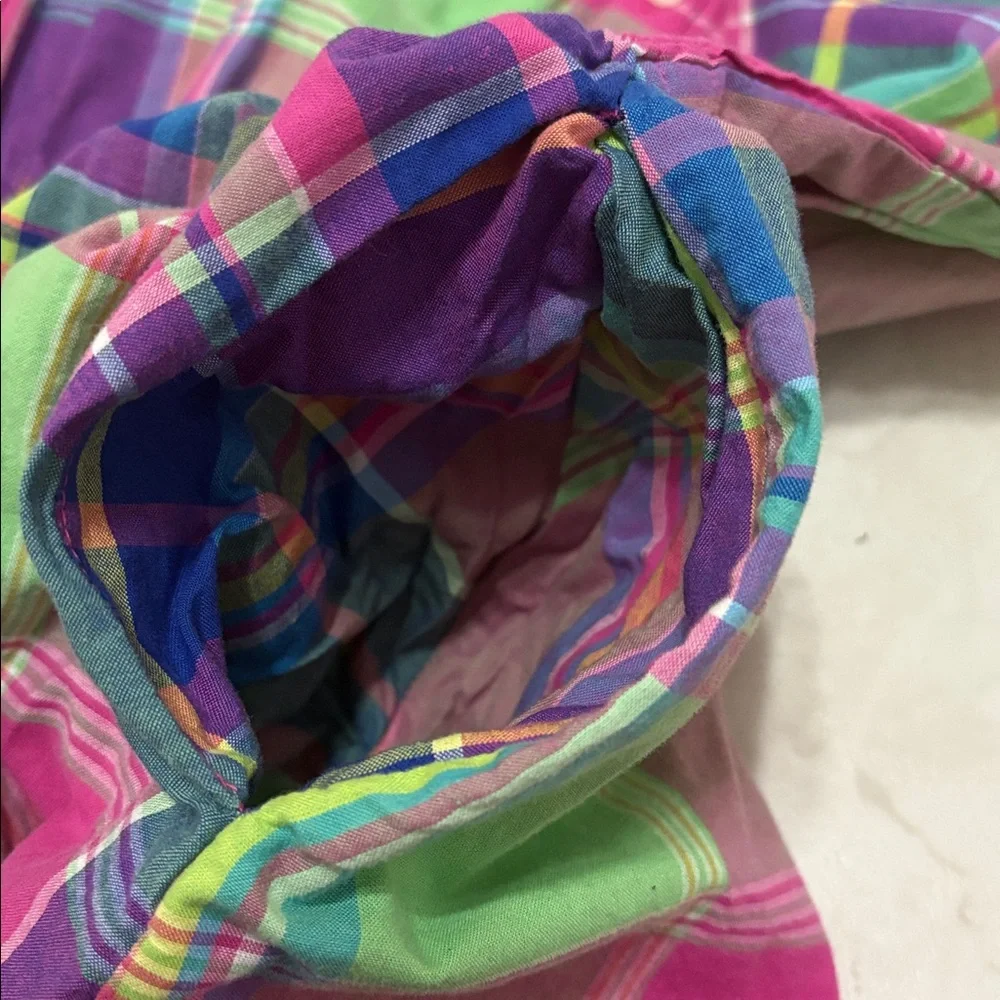 Ralph Lauren Multicolor Plaid Dress kids size 10